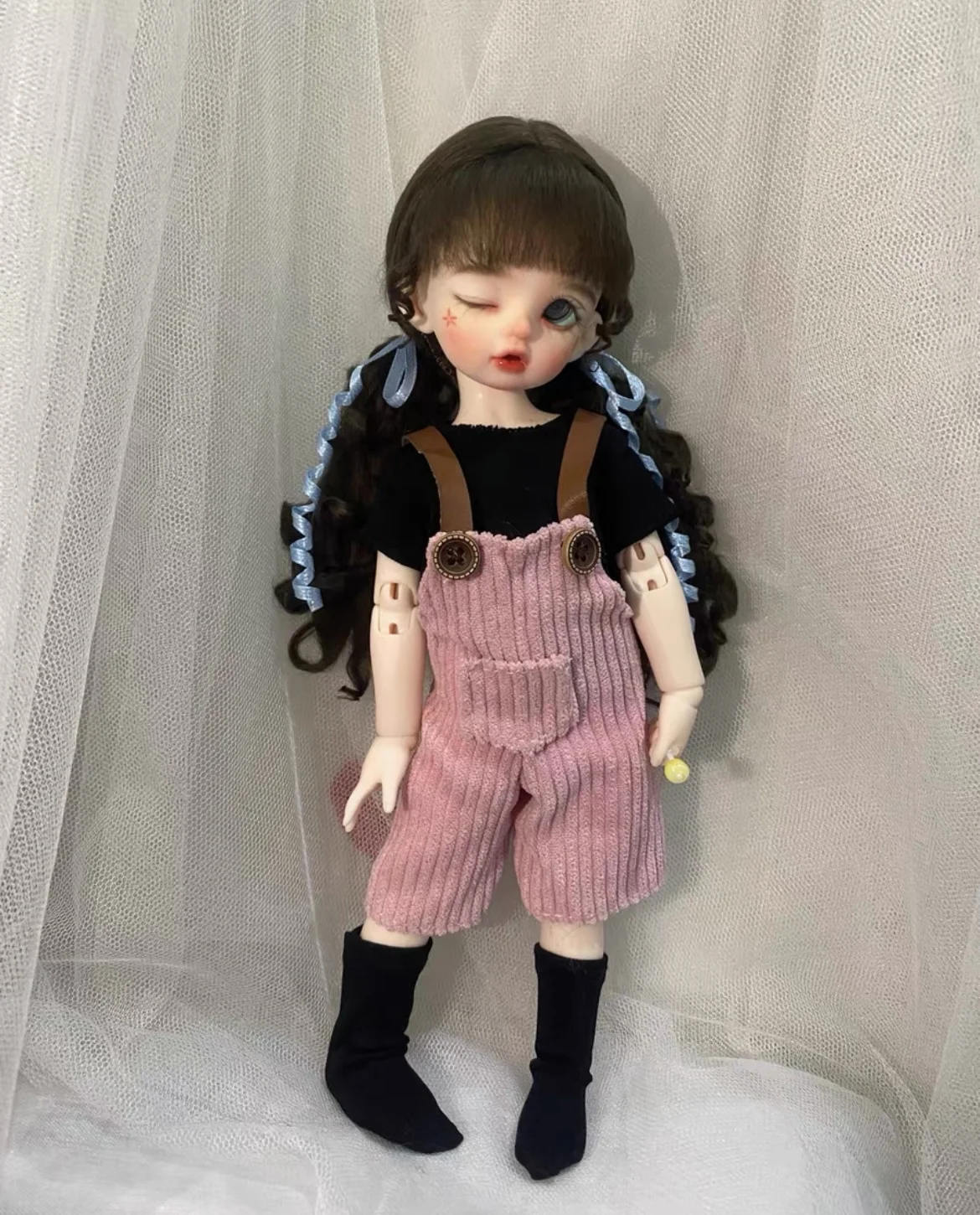 Doll accessories doll hair ob11 wig 1/8 bjd wig