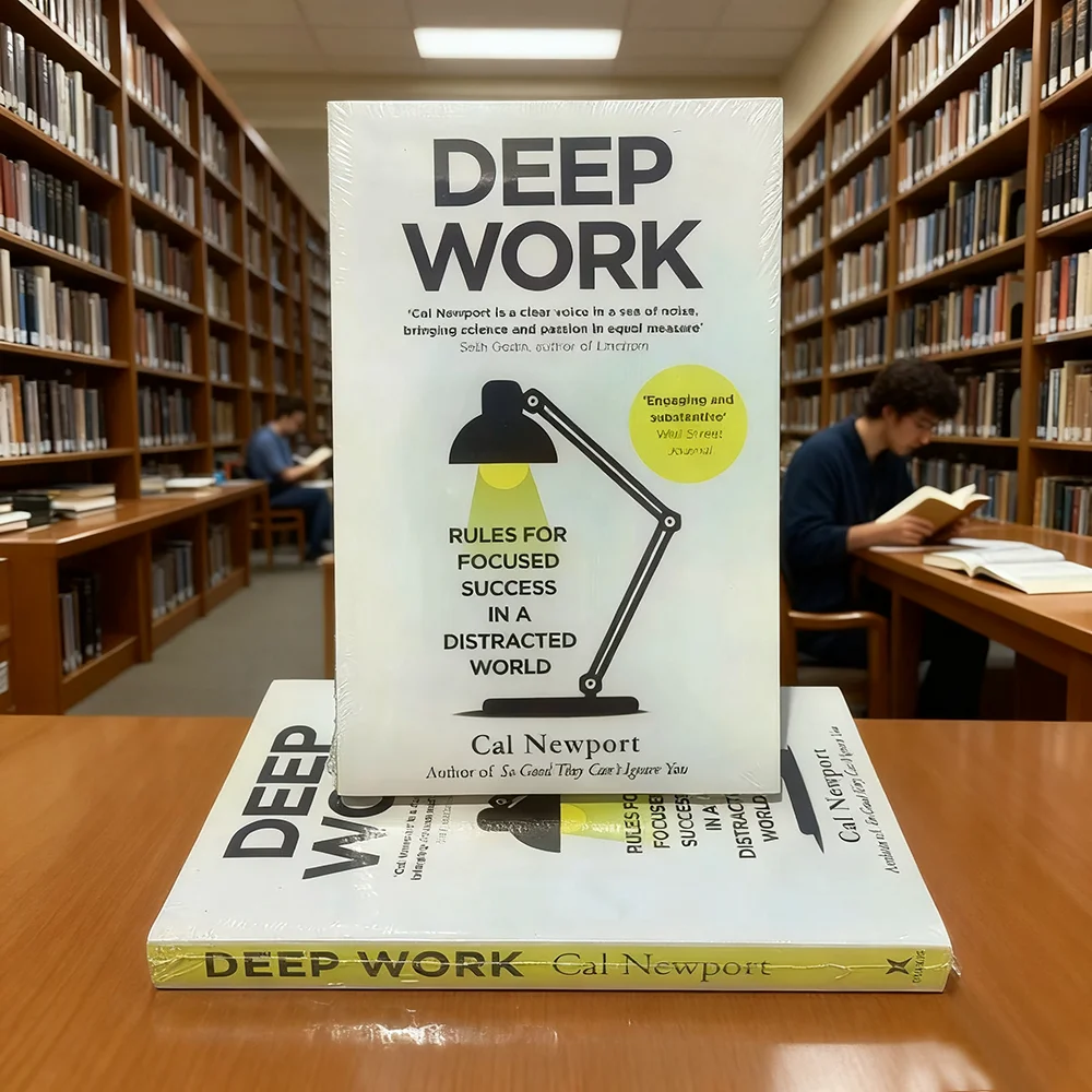 Deep Work By Cal Newport Rules for Focused Success In A Distracted World Leadership & Motivation Books English Book Hot-selling