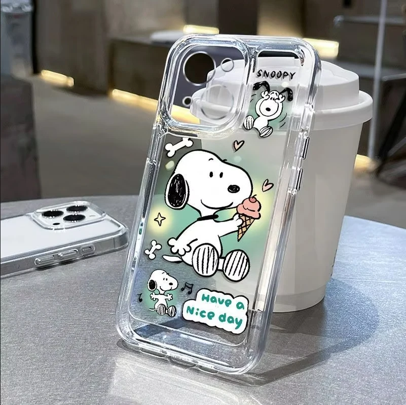 Snoopy Lovely Funny Soft Case for LG G3 Stylo 6 7 G8 K10 K11 K12 Plus K22 K30 K40 K50 K51 K52 K62 K42 K61 K71 K8 K9 V40 V50