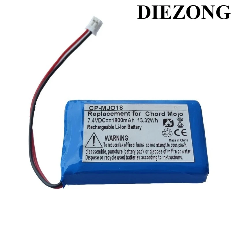 CP-MJO18 New Rechargeable Battery for Chord MOJO External Decoder  3.7V 1800mAh 13.32Wh