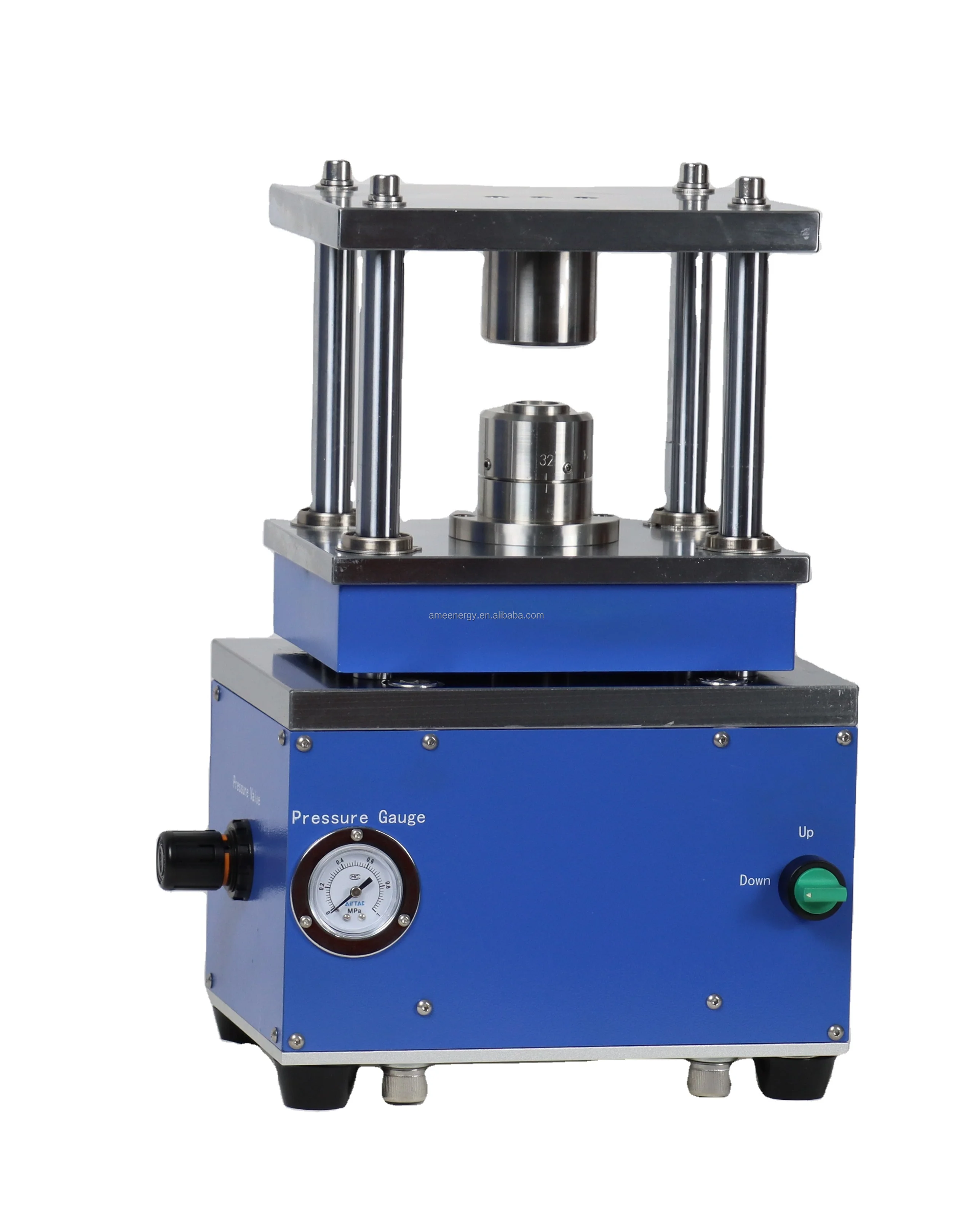 

Pneumatic Battery Coin Cell Crimper Crimping Tool Machine