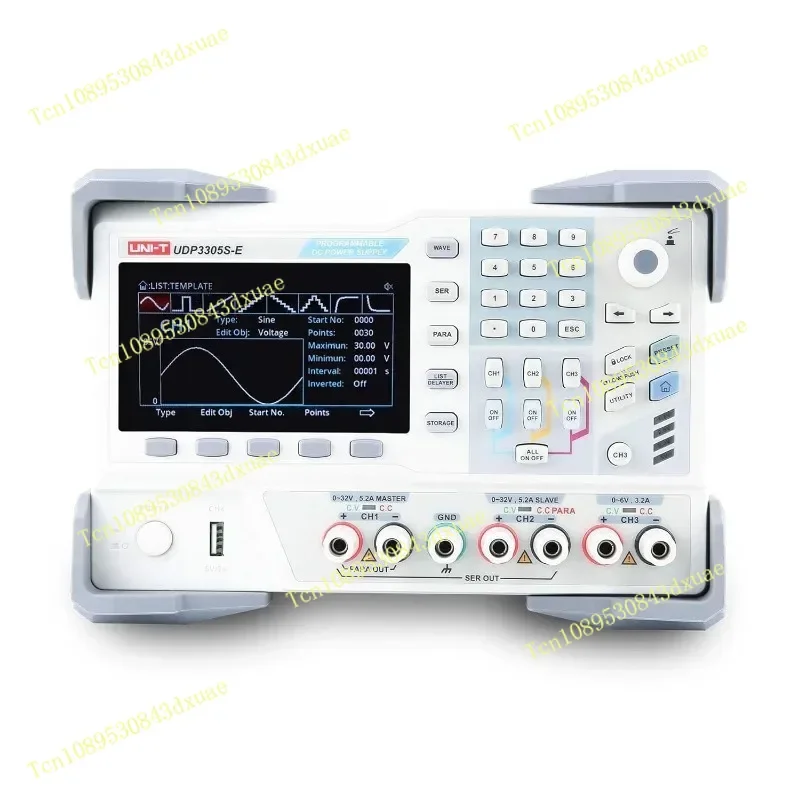 UDP3305S-E Programmable Linear DC Laboratory Power Supply with 4   , Voltage Current Setting Accuracy