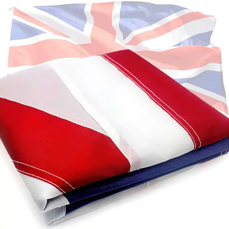 

Stitched UK Flag British Banner United Kingdom 90x150cm Oxford Fabric Brass Grommets Union Jack For Decoration Celebration Sport