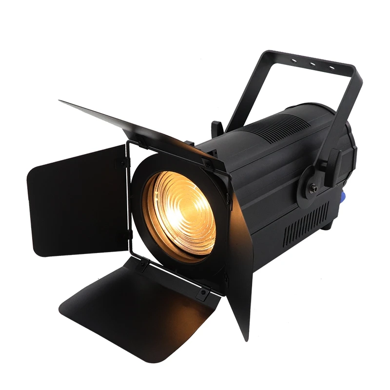 

TV studio theater auto 200W electric zoom white LED fresnel light