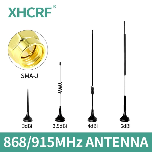 Antena Lora 868 MHz Wifi Antena dalekiego zasięgu 915 MHz do komunikacji internetowej Antena magnetyczna 900M 868M Antena 915M z G900