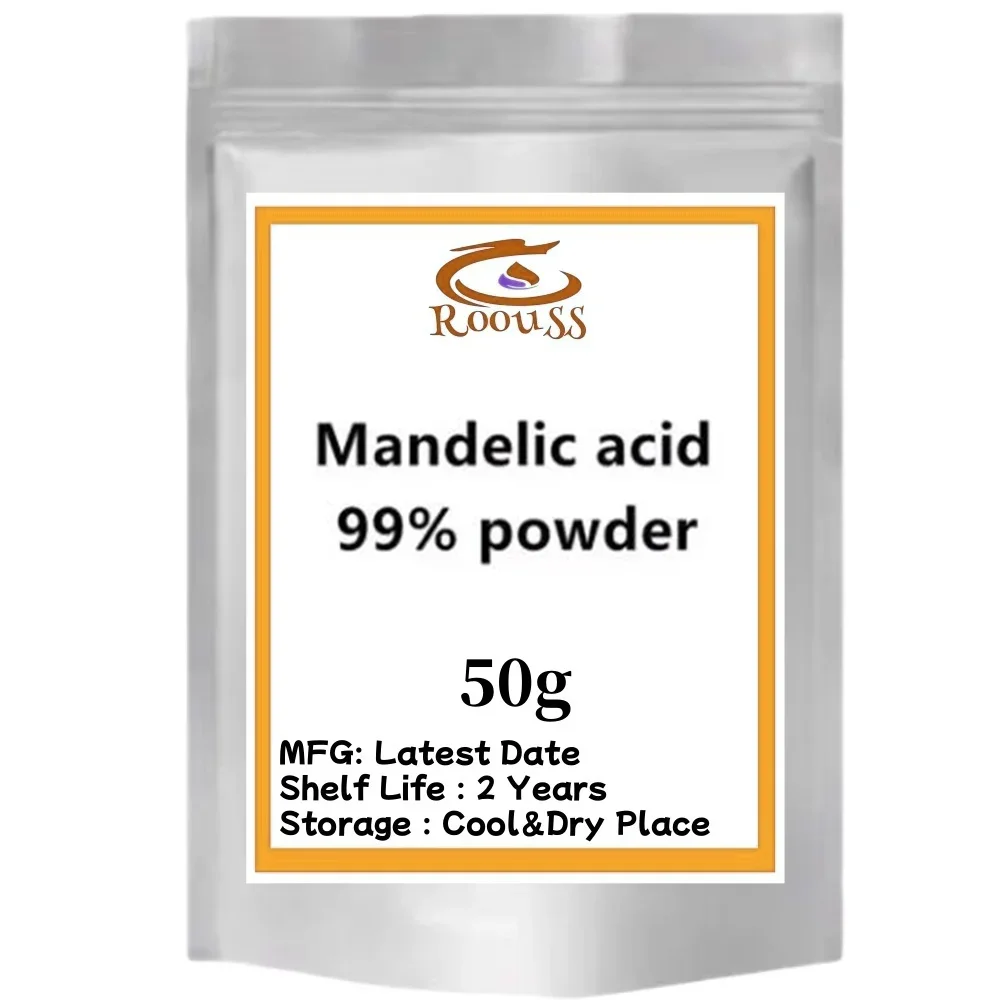 Hot sale Mandelic acid powder 99% festival top supplement cosmetic raw material adjustable freckle removing free shipping