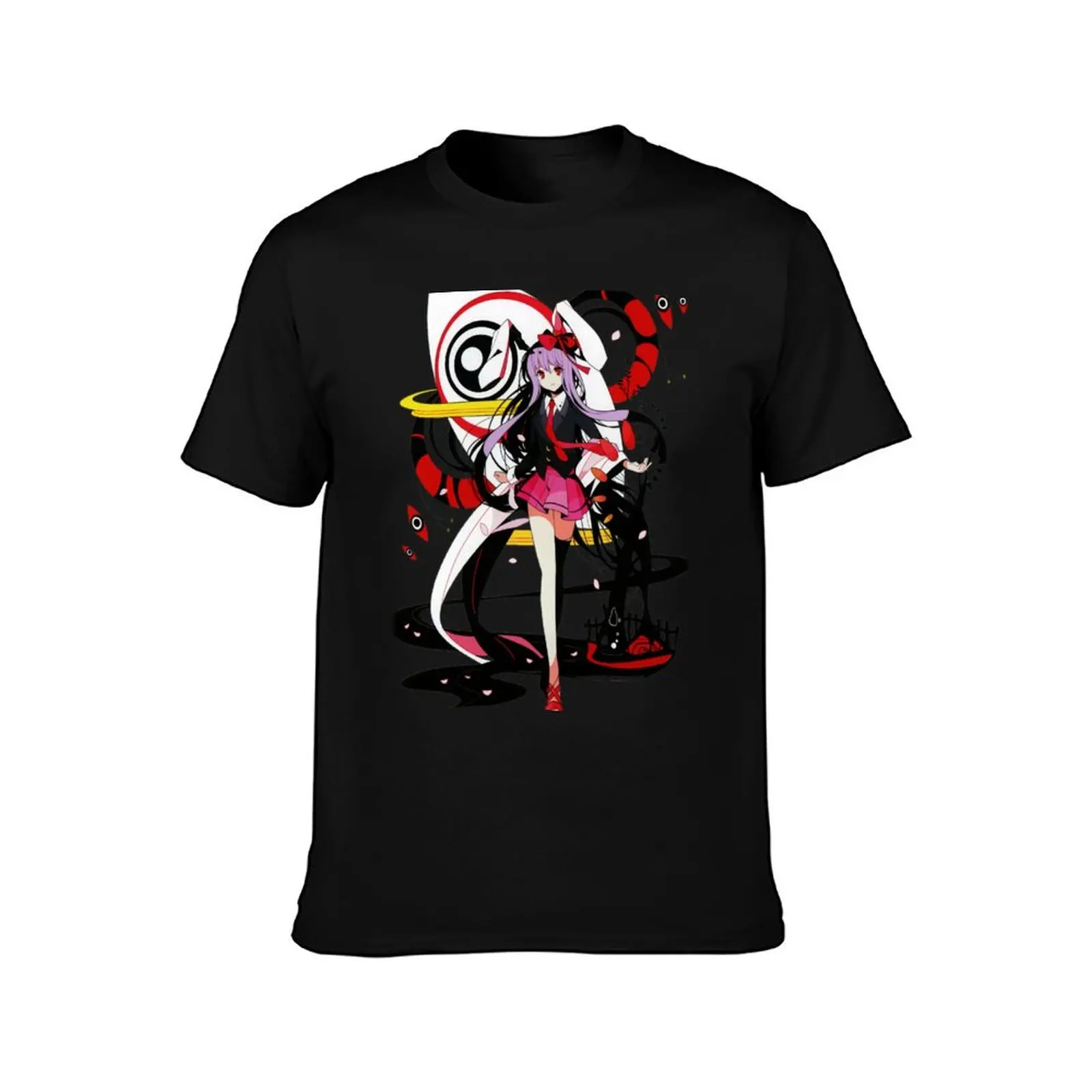 Touhou Project - Reisen Udongein Inaba T-Shirt Summer Casual Cotton Tee Oversized Streetwear Tops Vintage Graphic Print