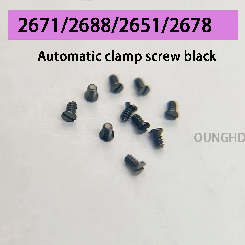 Automatic Splint Black Screw 2671 2688 2651 2678 Movement Automatic Seat Screw automatic Black Rodin