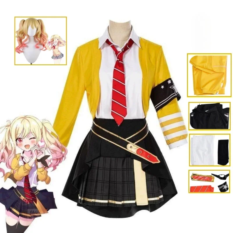 Project Sekai Colorful Stage Feat Saki Tenma Cosplay Cute Girls' Clothing Anime Clothing Halloween Carnival Role Playing Uniform