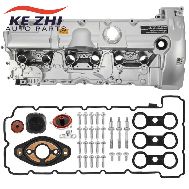 11127552281 Aluminum Valve Cover for BMW N52 N51 3.0L E82 128i E9X 323i 328i E60 528i E70 X5 3.0si E83 X3 E85 Z4 11127559311