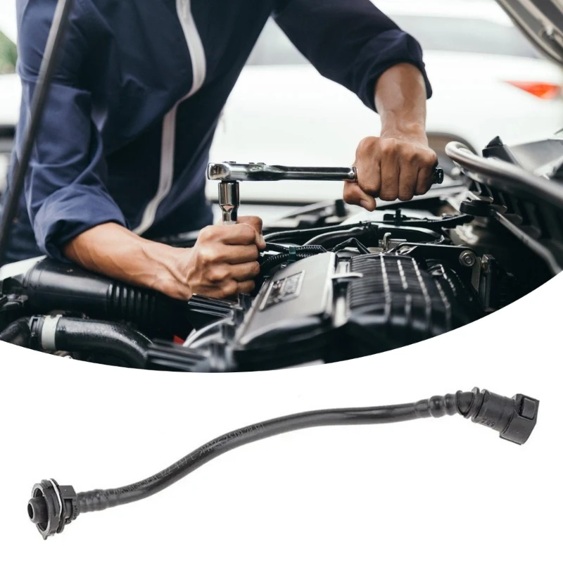 Coolant Hose Replacement Replaces 95B122447E Stable Engine Coolant Hose Engine Cooling System Hoses Suitable for Car