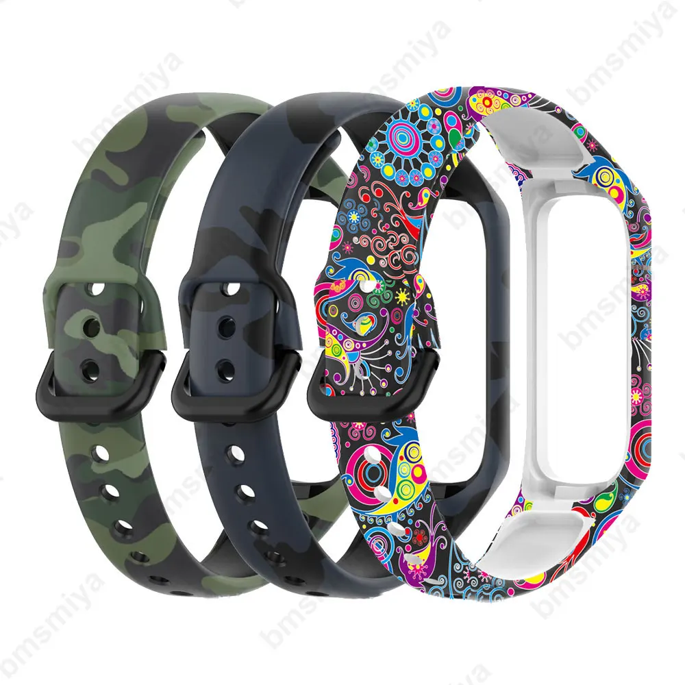 Cinturino colorato in silicone 3 pezzi per Samsung Galaxy Fit 2 SM-R220 Smart Watch Bracciale da polso per Galaxy Fit 2 R220 Sostituzione