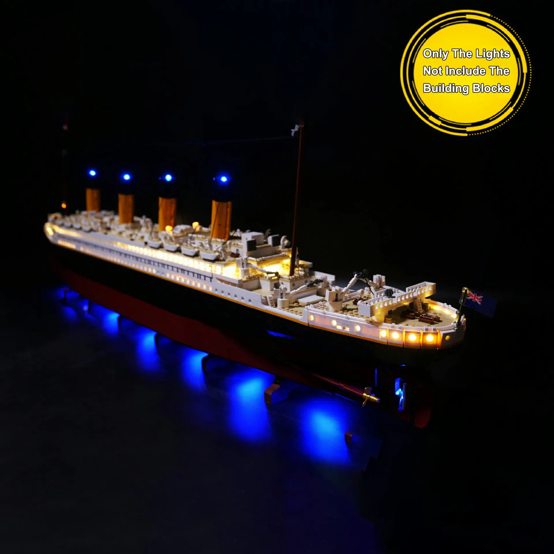 Набор-светодиодных-фонарей-для-модели-Титаника-совместимый-с-10294-только-светодиодные-фонари-модельные-блоки-в-комплект-не-входят