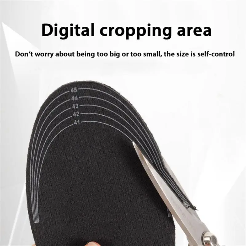 Rechargeable Electric Heated Insoles Adjustable Size Sock Pad Washable Heating Insoles Heating Foot Warmer for Hiking