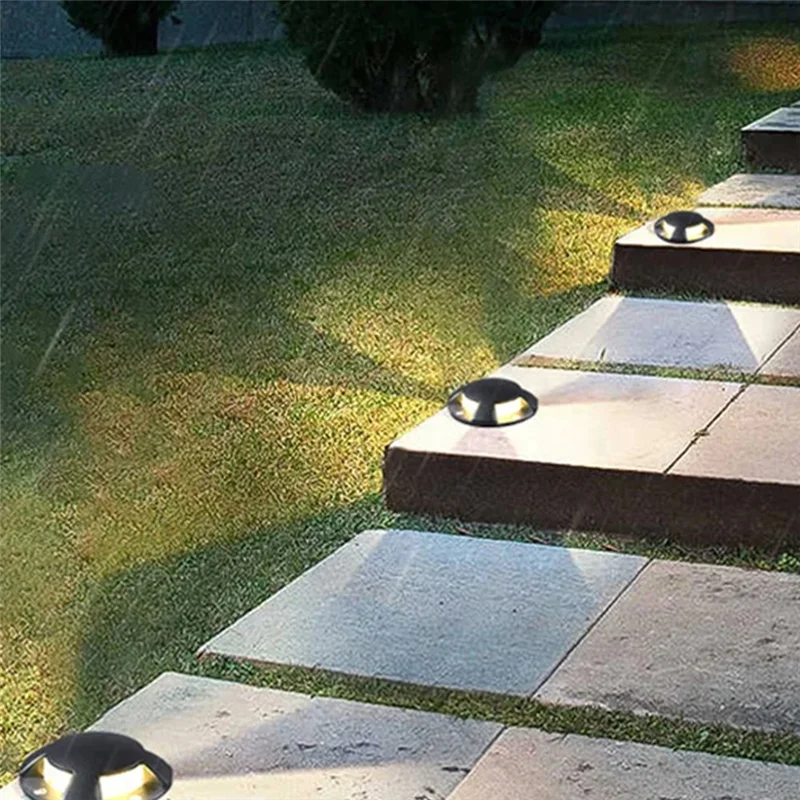 

BAAR-Waterporrf 4 Side Outdoor Recessed Underground Lamp 3W Floor Landscape Lighting LED Garden Light Spotlights AC85-265V