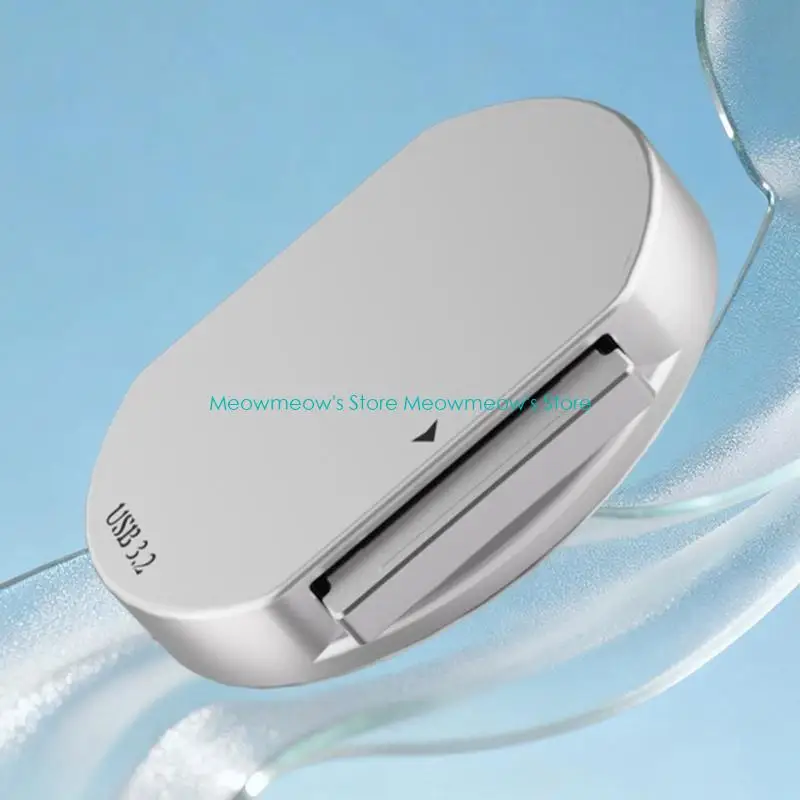 

W91A Профессиональный USB 3.2 считыватель магнитных карт CFE Type B, обеспечивающий передачу данных со скоростью 1000 МБ/с для