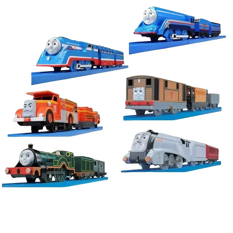 TAKARA TOMY TOMICA TS aerodinamico Thomas Gauden West Nopexi Spencer Road Track treno elettrico giocattolo per regali per la giornata dei bambini.