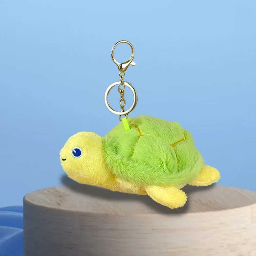 

Turtle Ocean Animal Plush Keychain Octopus PP Cotton Plush Whale Keychain Collection Starfish Animal Whale Small Pendant