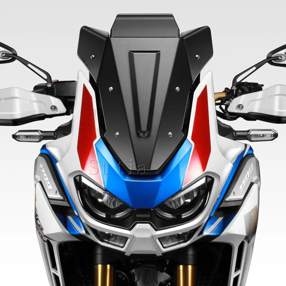 لهوندا CRF1100L CRF 1100 L أفريقيا التوأم مغامرة دراجة نارية رياضية الزجاج الأمامي الألومنيوم حاجز الرياح منحرف
