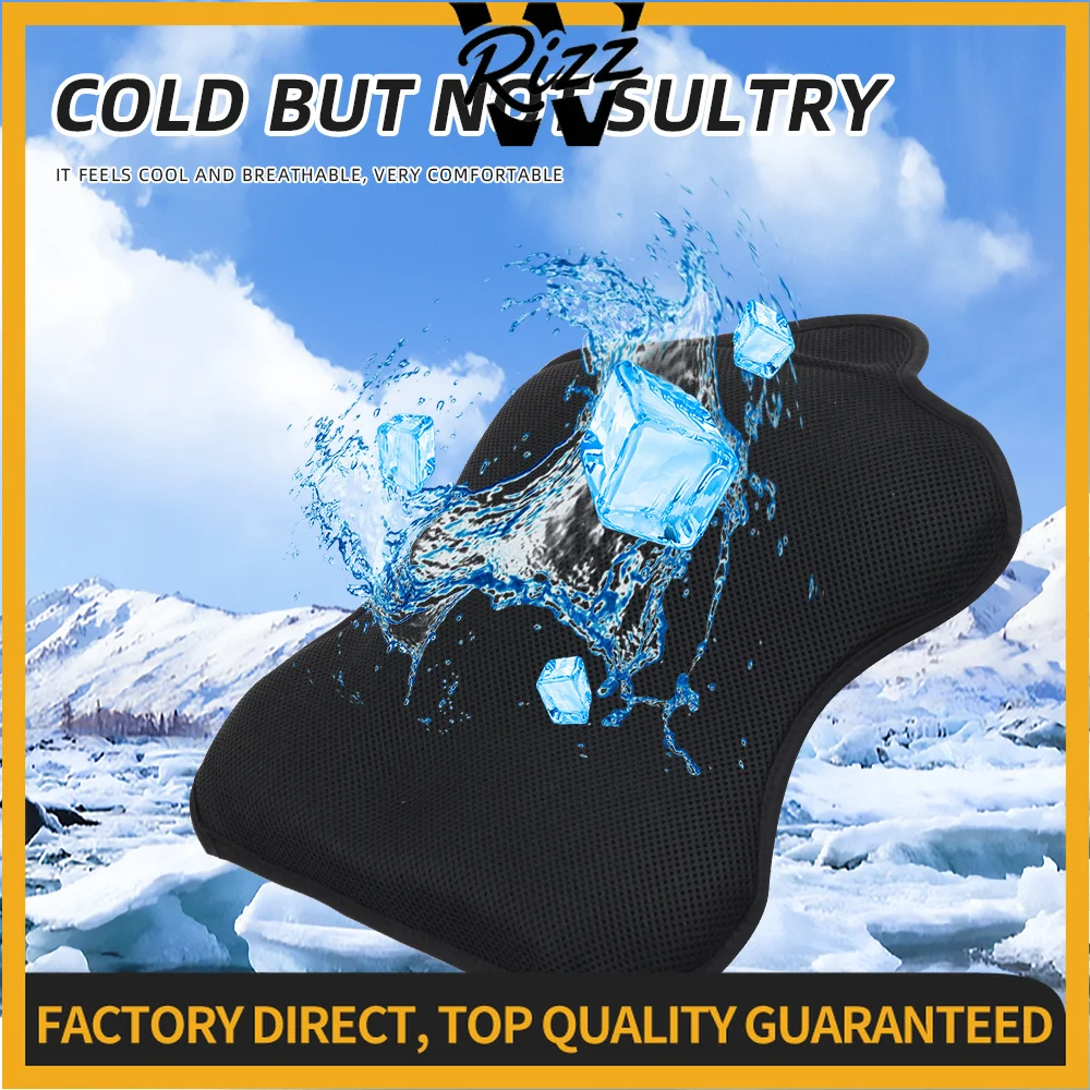 For Qjmotor QJ SRT 900 800 750 600 SX X SRT800 SRT900 SRT900SX Motorcycle Accessories Gel Seat Cushion Cover Pressure Relief Pad