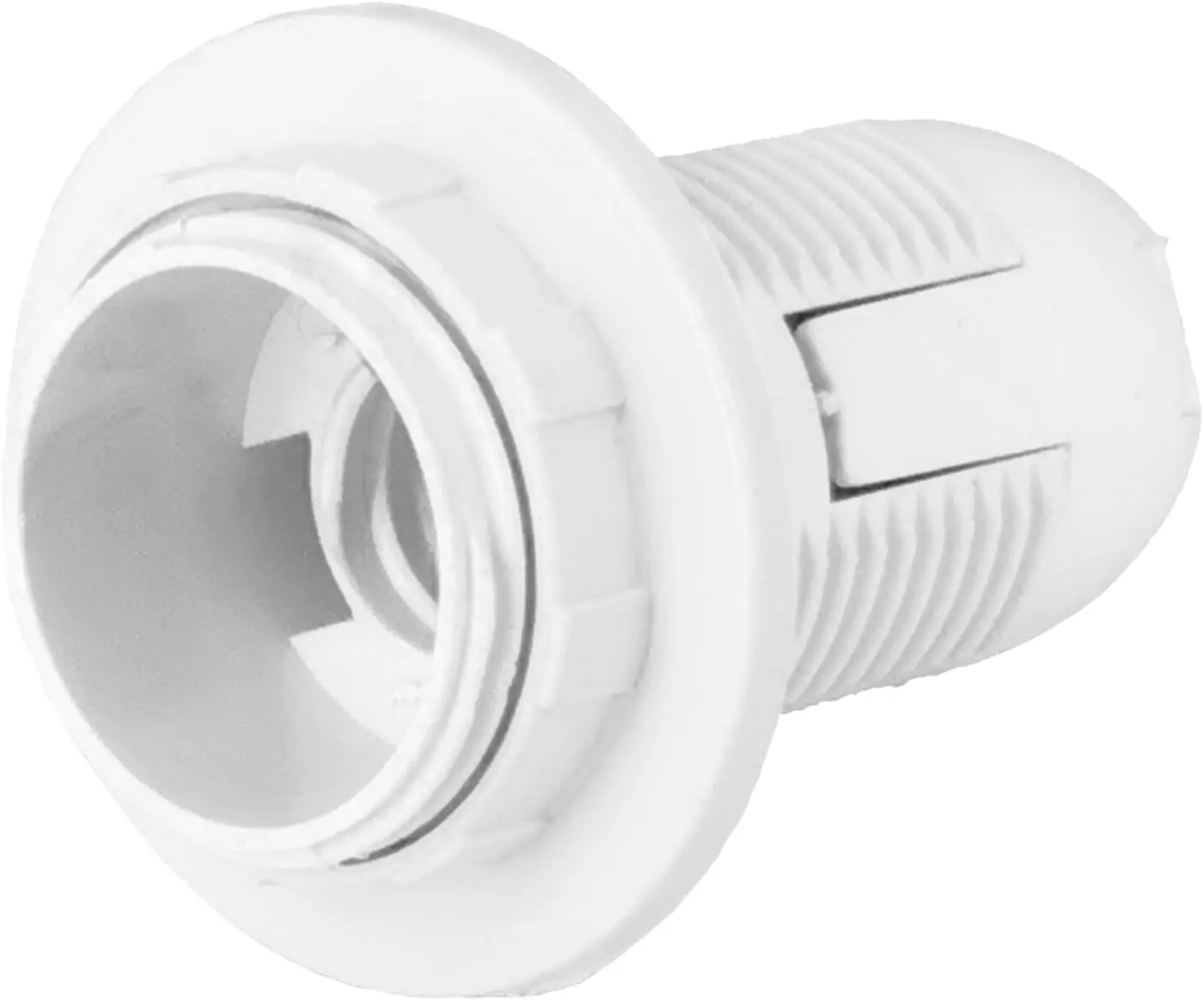 Lamp Bulb Base E14 Thread Screw Socket with Fitting Ring Adapter Holder Lamp Socket for Pendant Light Home Lighting Fixture