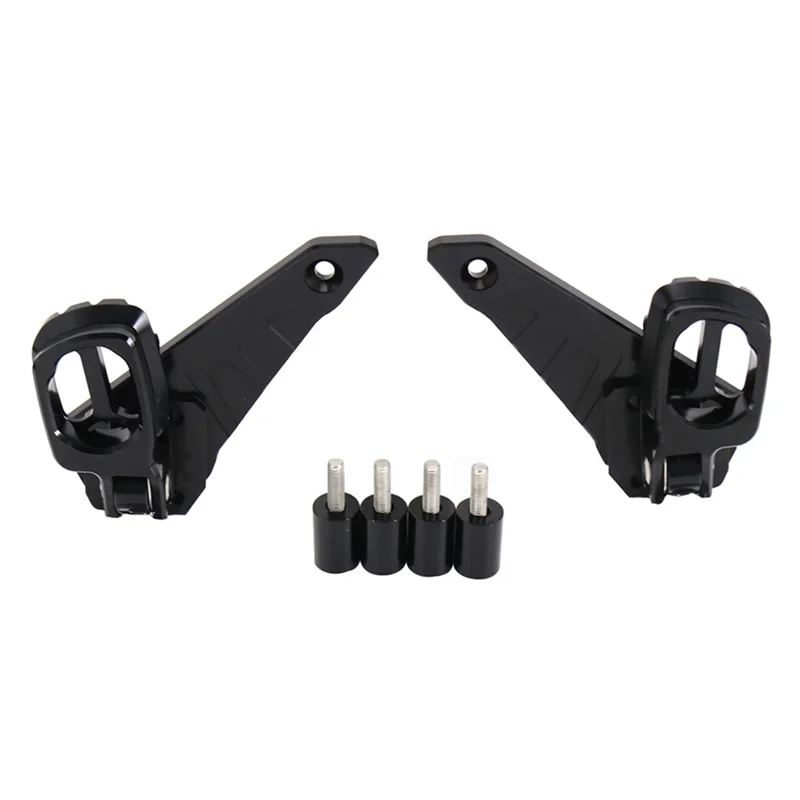 

Powerful Motorcycle Footpegs Footpegs For HONDA XADV 750 Passenger Rear Fold Footrest Silver