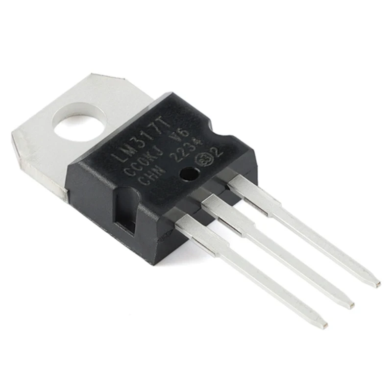 10 PCS LM317T T0-220 regulador ajustável de três terminais LM317 TO220