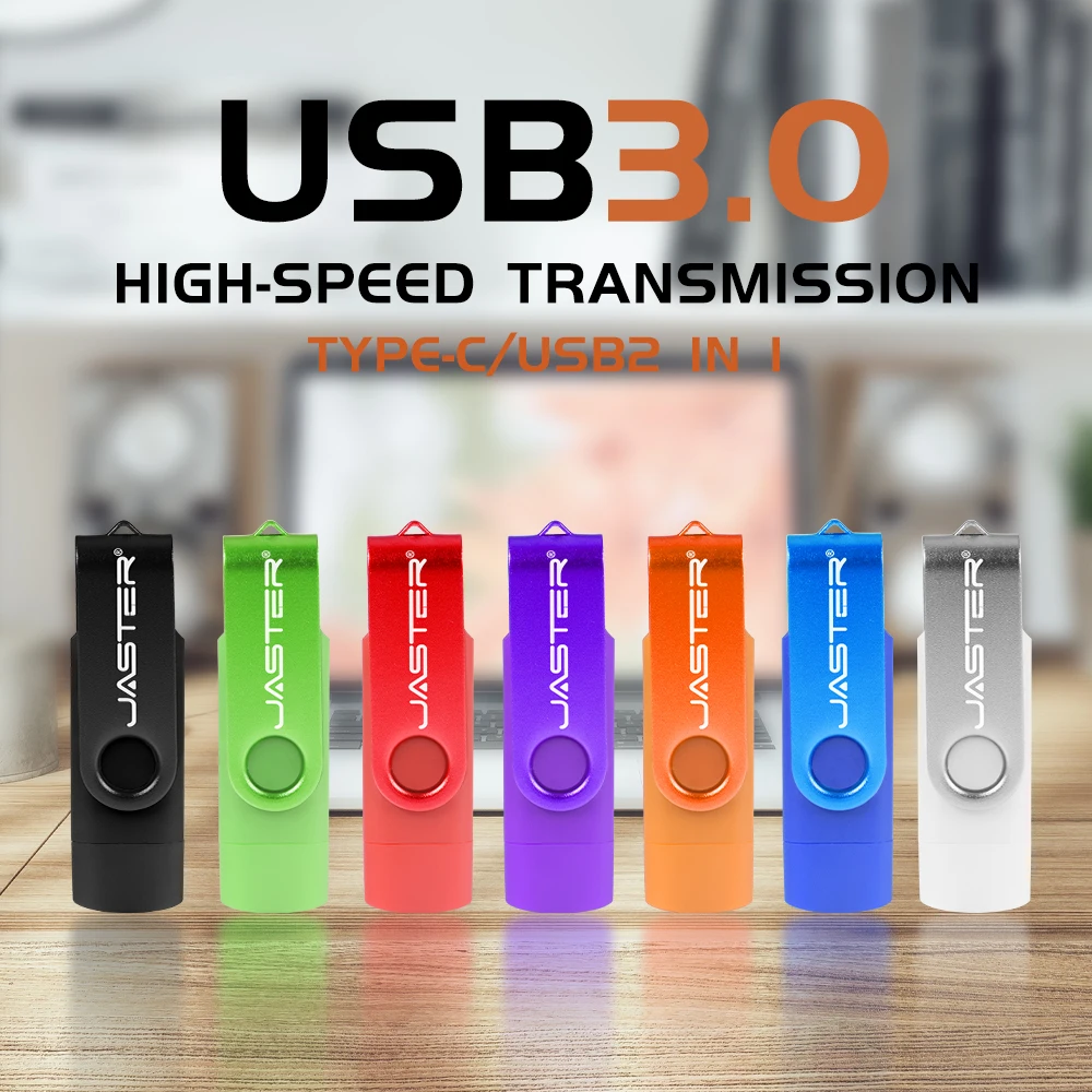 عالية السرعة TYPE-C USB 3.0 فلاش حملة 64GB OTG القلم محرك للهاتف المحمول مفتاح مجاني Chian ذاكرة عصا أسود أحمر Pendrive 32GB