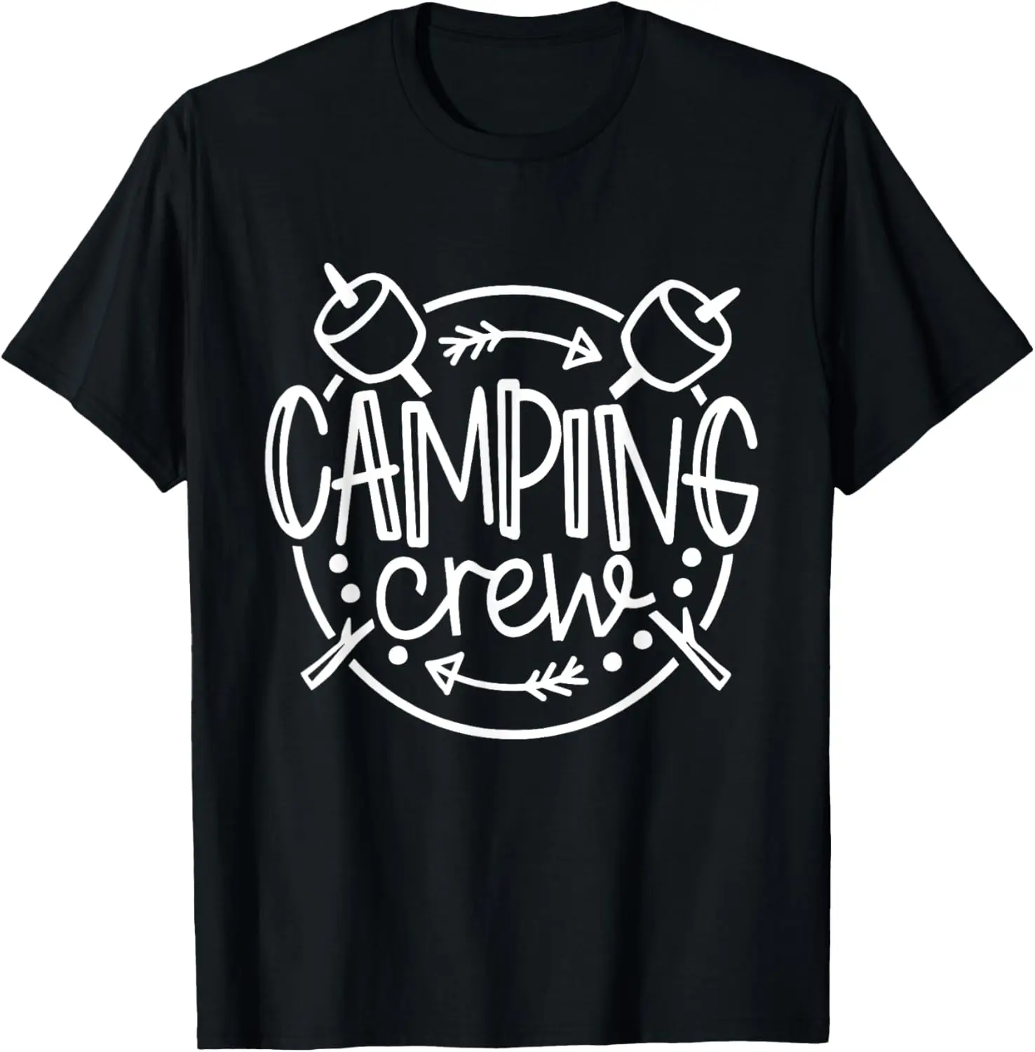 Camping Matching Shirts for Family Camper Group Camping Crew T-Shirt