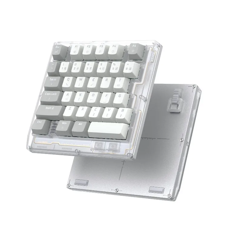 HK35 left-hand one-handed magnetic axis keyboard RGB game e-sports special tile fearless contract FPS emergency stop
