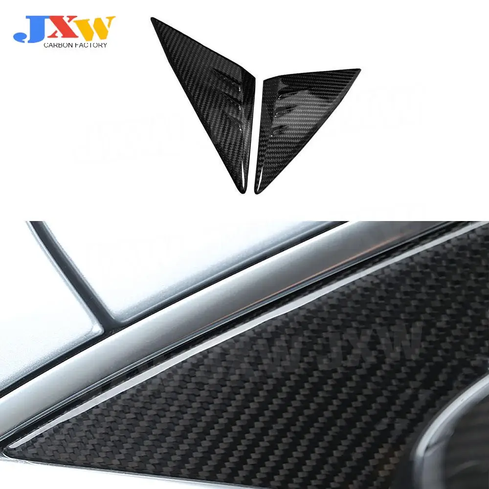 

Fit For Mercedes Benz CLA A Class W118 CLA200 260 A180 AMG 2020+ High Quality Carbon Fiber Modified A-Pillar Spoiler