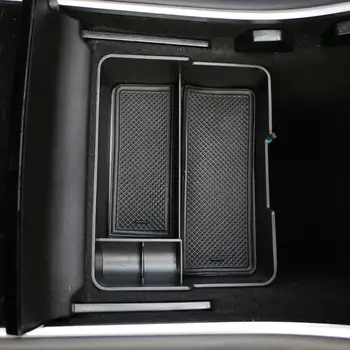 適用於特斯拉 Model Y 3 2020-2023 左舵車型的手套箱分隔板整理器隔板儲物架手套箱收納盒汽車配件 10 最佳銷售 2020款特斯拉Model 3配件 - №4