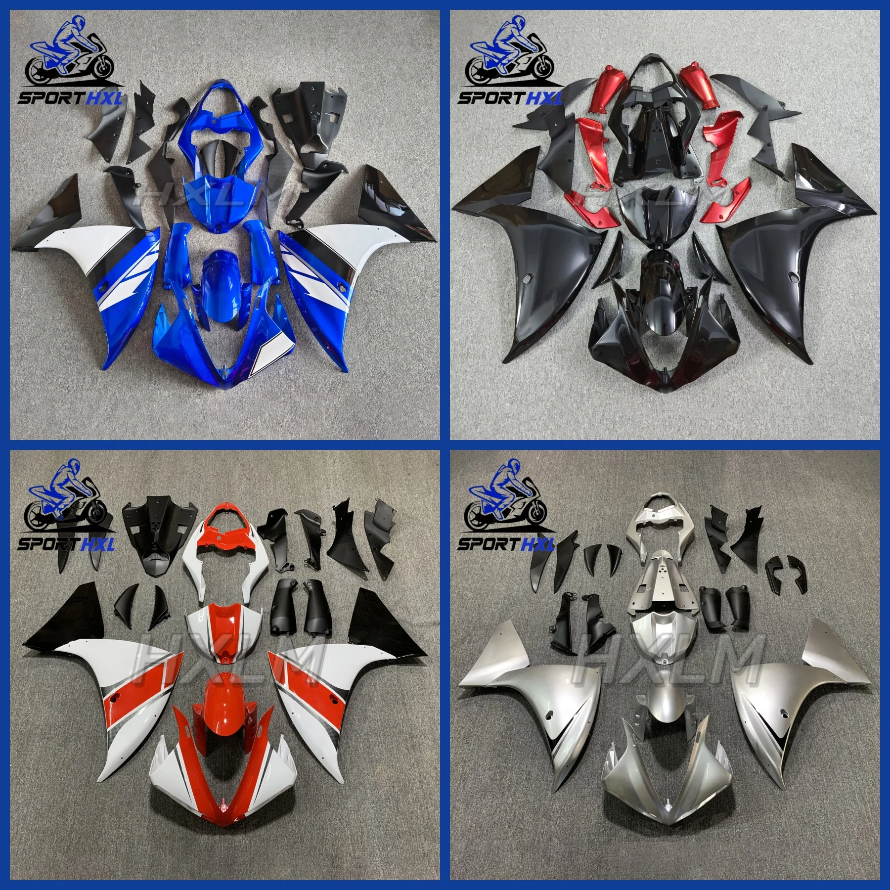 New ABS Motorcycle Fairing Kit Fit For YAMAHA YZF R1 2009-2014 YZF-R1 09 10 11 12 13 14 Full Fairings Bodywork Protection