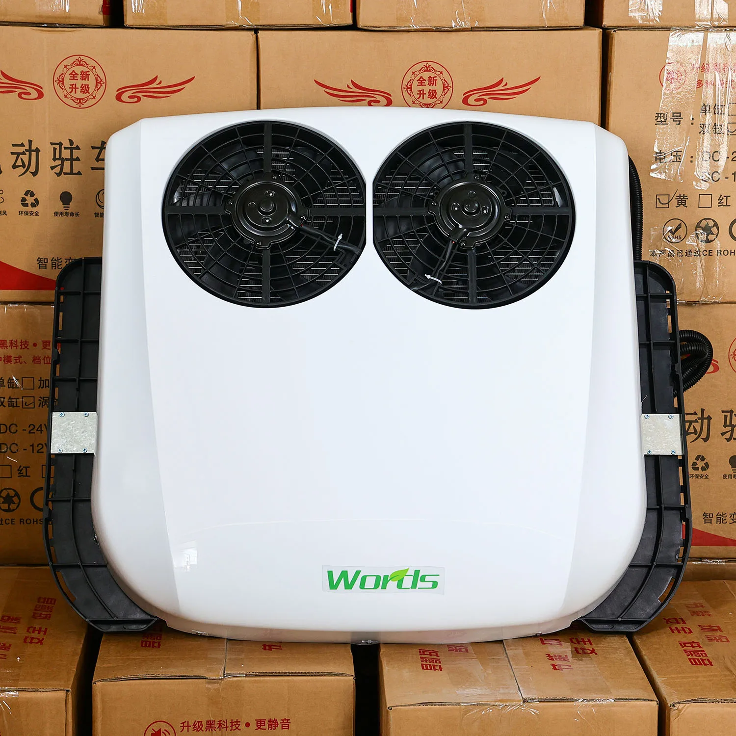 Intelligent 12V Air Conditioning System For Large Trucks RVs Top-Mounted Cooling Unit Variable-Frequency Vehicle-Mounted 24V AC