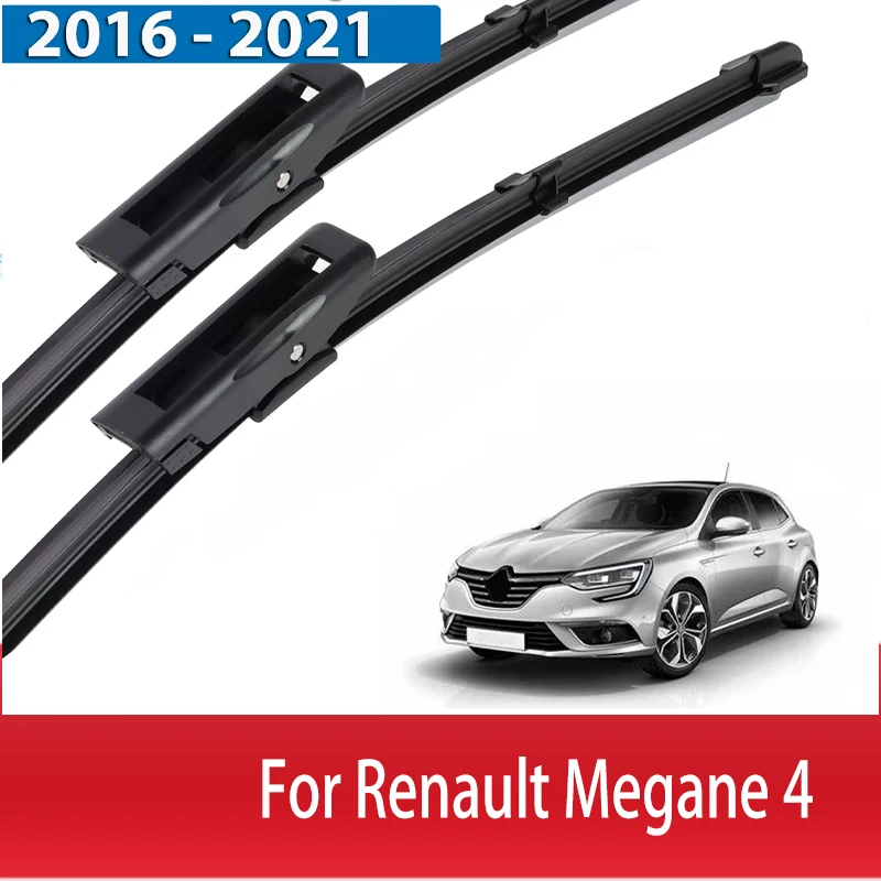 

Wiper Front Wiper Blades Set For Renault Megane 4 2016 - 2021 Windshield Windscreen Window Rain Brushes 24"18"
