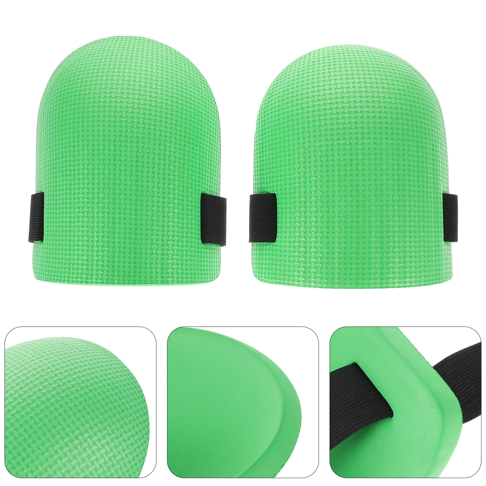 1Pair Anti-Slip Knee Pads Premium Heavy Duty Work Pads for Construction Flooring Garden Protection Non-Slip Strong Double Straps