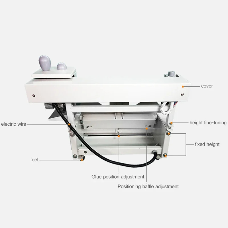 CS-30A Hot Melt Glue Binding Machine Bidding Home Wireless Book Binding Into A Volume of Hot Melt Glue Binder