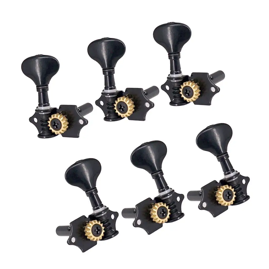 6 pcs  Key Pegs Machine Heads for Classical/Flamenco Guitar 3 Left & 3 Right