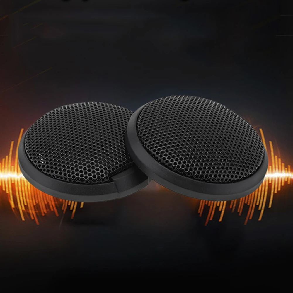 Universal Car Tweeters Speakers 109dB Sensitivity Super Power High Efficiency 20W Pre-wired Car Dome Tweeters Audio Speakers