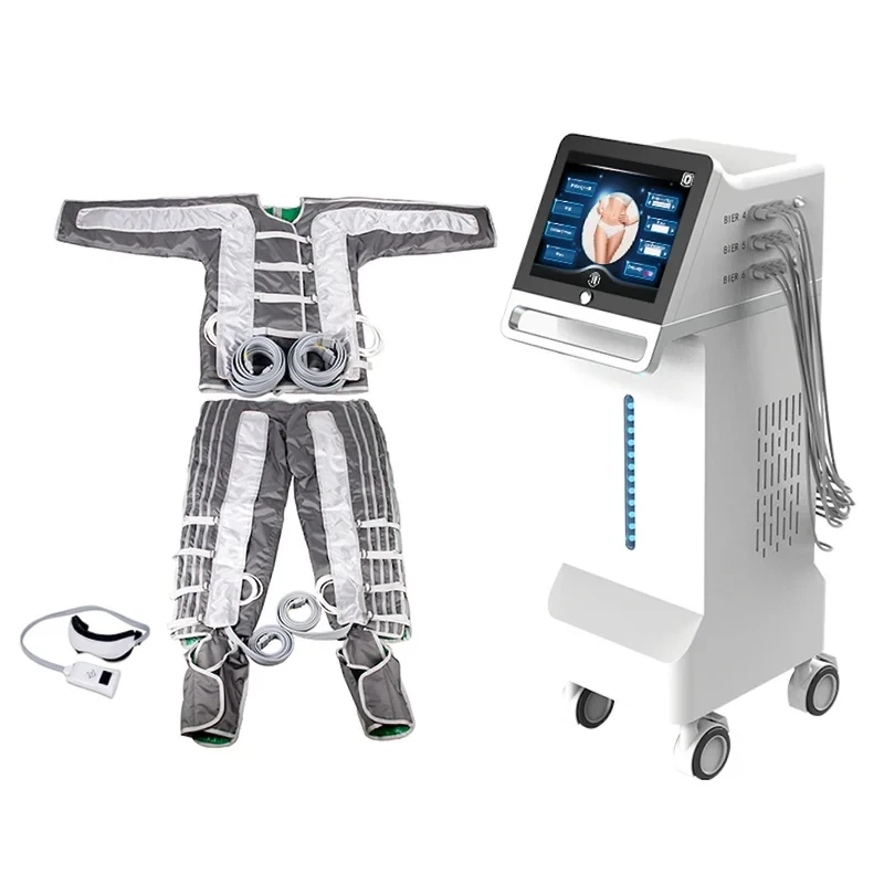 New Multifunctional Pressotherapy Massage Machine Body Slimming Muscle Stimulate Weight Loss Lymphatic Drainage Jacket Pants