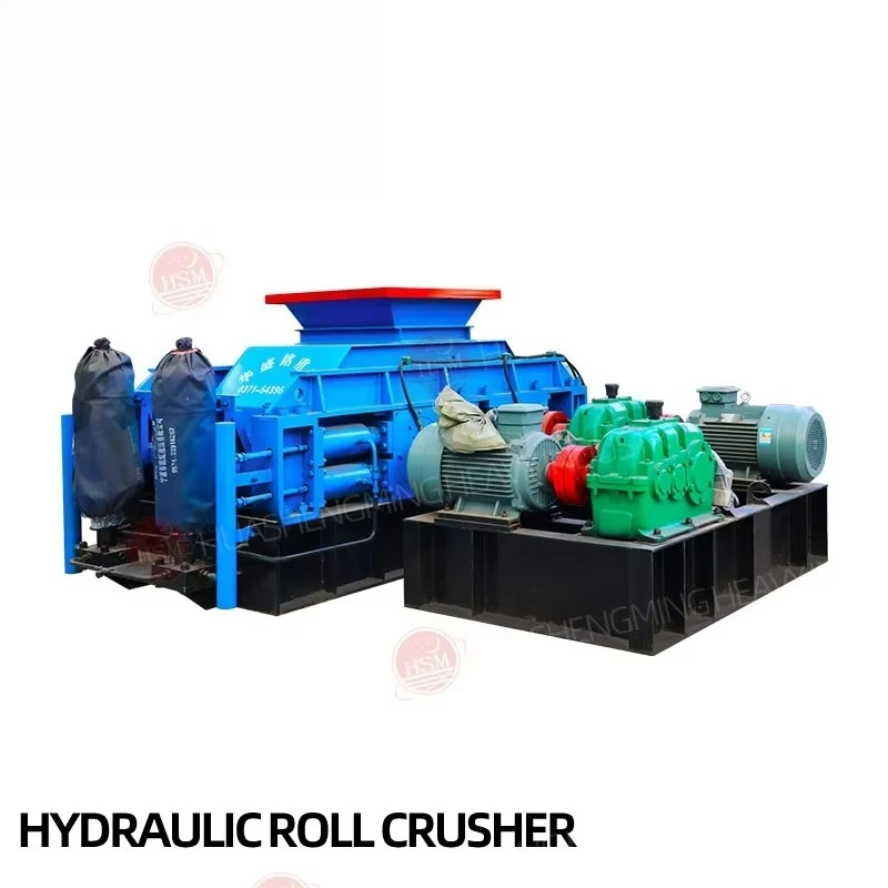 Hsm 450tph وظيفة كبيرة عالية الجودة معتمدة كسارة الأسطوانة المزدوجة معدات صانع الرمل لصناعة الحجر