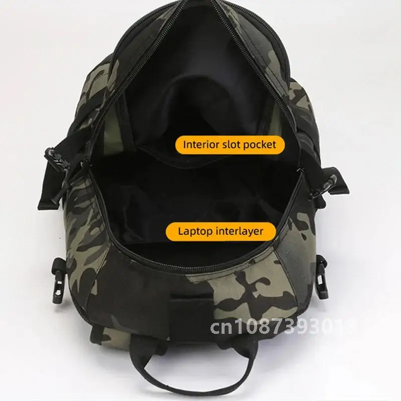 20L Tactical Backpack Camping Bag Hiking Rucksack Camouflage Men Travel Mountaineering Outdoor Sports Shoulder USB School Bag