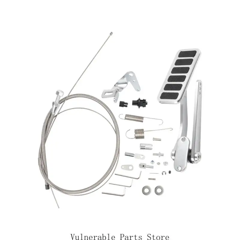 

D0UC Global Автомобильный ограничительный комплект подставки для ног из алюминиевой смеси против окисления для спешащих уличных