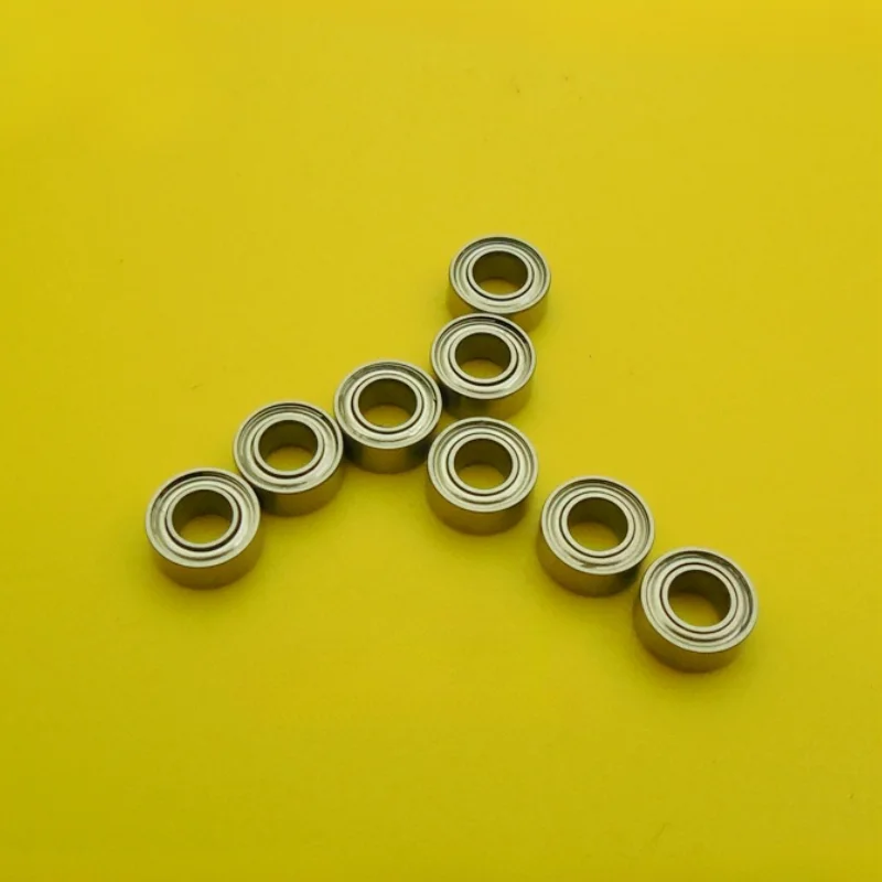 R144ZZ R144 -2Z بوصة 1/8 "x 1/4" x 7/64" محمية كروية مصغرة 3.175x6.35x2.78 ملم محامل كروية أخدود عميقة