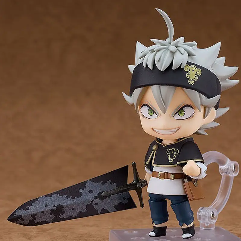 Black Clover Asta Nendoroid Q Version 2659 Anime Action Figure Model Statue Replaceable Face Collection Desktop Ornament Gift - view 3