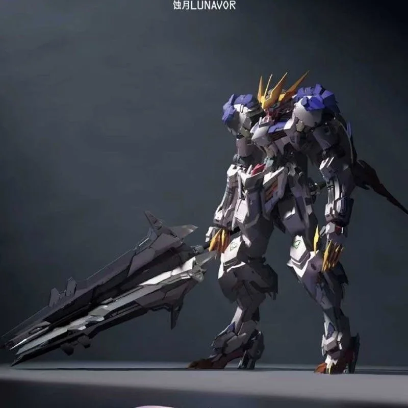 Lunavor Fenrir 1/100　完成品 Figura de Acción Lunavor Fenrir 1/100 Bandai 23 cm