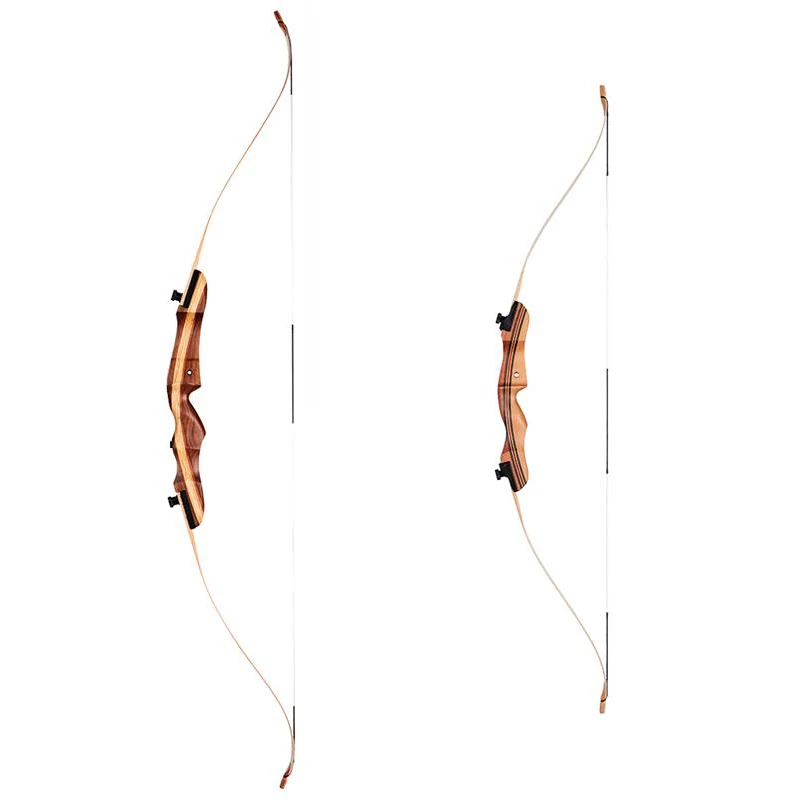 Competitive Reversal Bow Traditional Bow and Arrow Set, Professional Archery Shooting Introductory Sports Competition Training