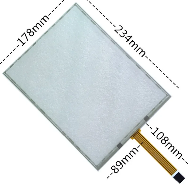 Touchpad touch screen esterno da 10,4 pollici a 5 fili con resistenza al tocco nuovo A-standard di alta qualità per controllo industriale
