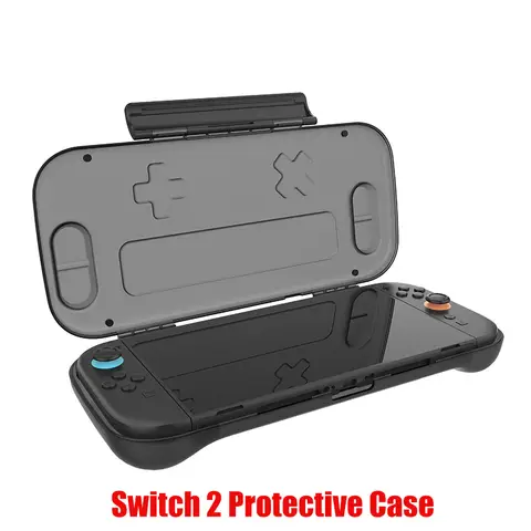 Protective Case for Nintendo Switch 2 (2025) – Hard Carrying Shell, Slim Travel Cover with 10 Game Card Slots, Dustproof Full Pr