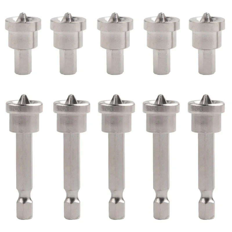 10 دريوال المسمار اضع المغناطيسي تحديد المواقع مفك بت غير أكثر من محرك S2 PH2 عرافة عرقوب بت الجصي الجبس B #1